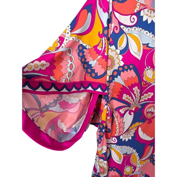 Trina Turk Sevilla Tunic Cover Up Large - Picture 6 of 9